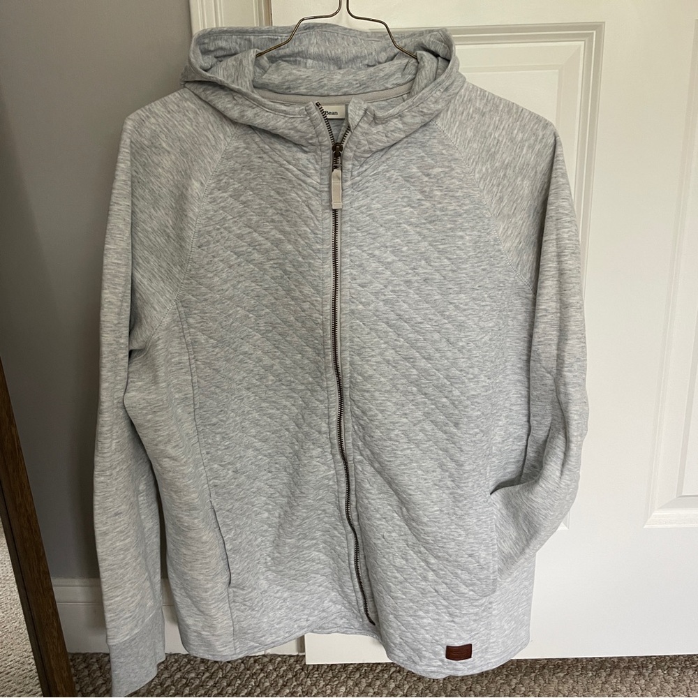 L.L.Bean Quilted Sweatshirt W’s